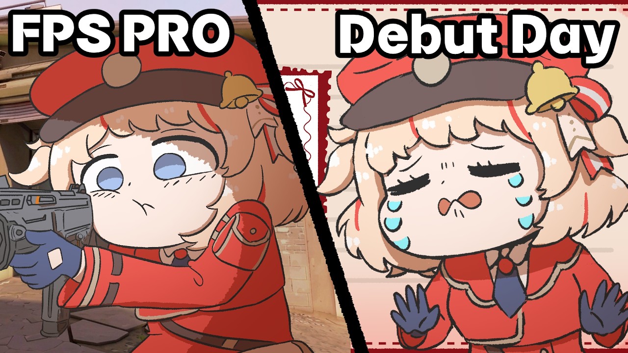 【Hololive】Not just Cute. Tsuzuri is Actually an FPS God【Suzuna Tsuzuri/Clip/Ebihurai/Comic】