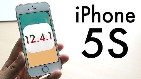 iOS 12.4.1 OFFICIAL On iPhone 5S! (Review)