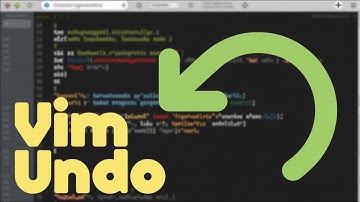 Undo and Redo in Vim