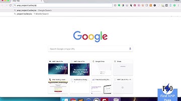 1-3 Build Your first AMP page