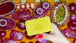 RELAXING ASMR FOR SLEEP| SOAP COMPILATION | Crushing soap forms with foam, starch and glitter ✨