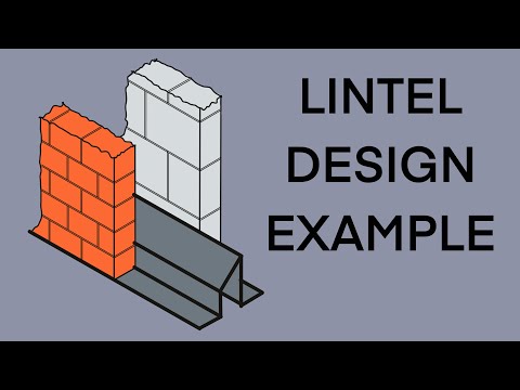 Lintel Design for