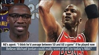 Undisputed | Shannon Sharpe "no way" Michael Jordan can't score 50 a game in today's NBA