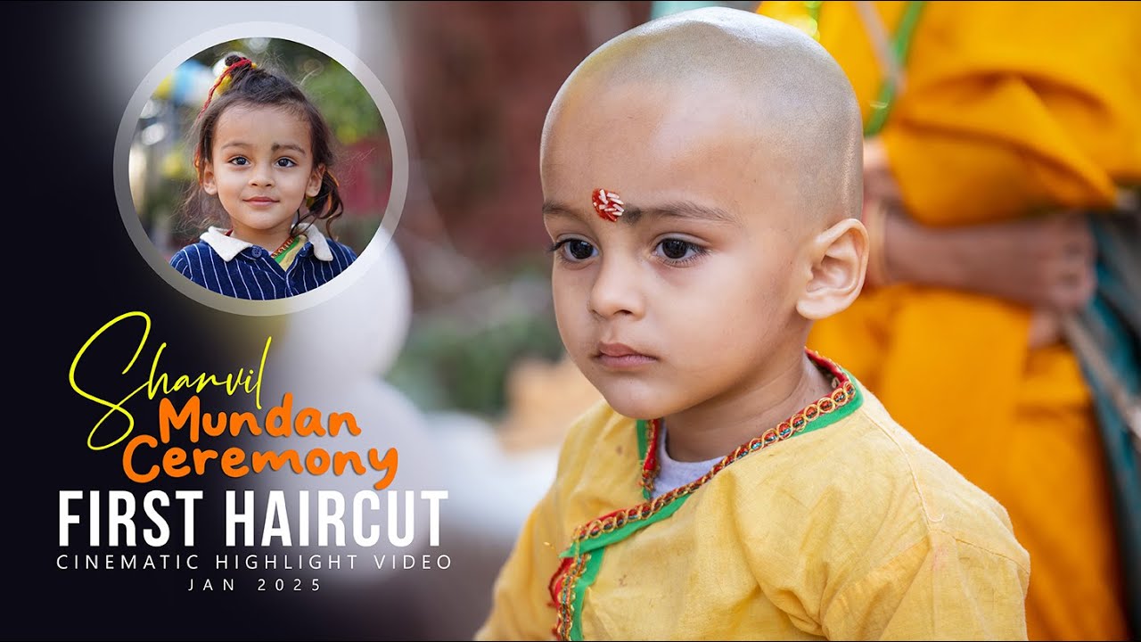 Best Cinematic Mundan Ceremony Highlight Video | Sharvil First Haircut in 