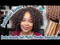 *NEW* Fenty Beauty Soft Matte Powder Foundation Review | Collab