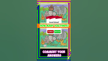 Find The 7 Differences #145 Animals Collections 2