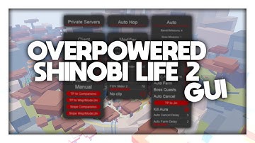 *NEW* OVERPOWERED Shinobi Life 2 HACKS // SCRIPTS!!