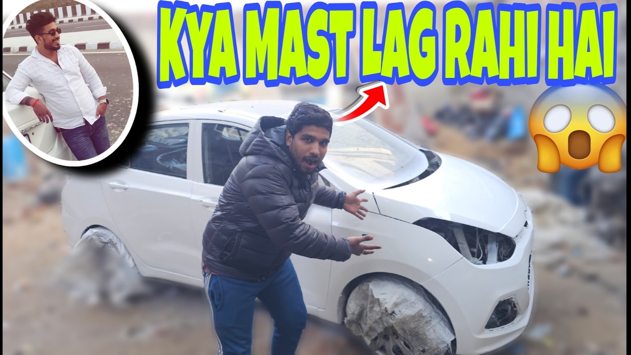 Finally aaj car pe paint ho gaya hai🥰🥰 || kya paint Hua hai socha nahi tha Asa😱😱|| 