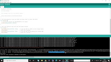 How to generate hex file in Arduino IDE