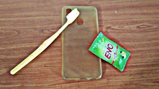 How To Cline Mobiel Cover In Eno ! क्या इनो से कव्हर साफ हो पायेगा #experimentshorts