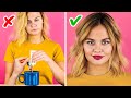 EASY HACKS TO SPEED UP YOUR BEAUTY ROUTINE || Girly Secrets by 123 GO! GOLD