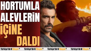 İbrahim Çelikkol Alevlerin İçine Daldı Termik Santralin Önündeki Yangında En Önde Yer Aldı