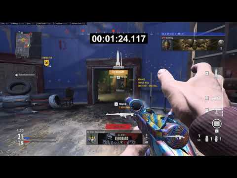 (1:24) WORLD'S FASTEST SNIPER ONLY V2 Rocket on COD VANGUARD!!
