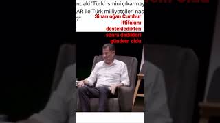 Sinan Oğan Cumhur Ittifakını Destekledikten Sonra Eski Söylemi Ğan