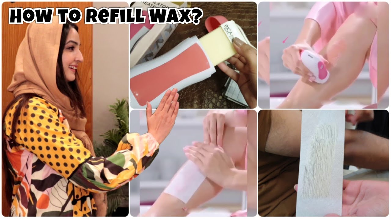 Unwanted Hair Removal Wax Machine 🙄 Depilatory Wax Heater Refill Method