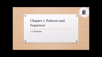 Mathematics | Form 2 | Chapter 1 - 1.1 Patterns (Part 2)