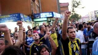 Fenerbahçe Kadıköy Kaldırım Tribünü - Haklıyız Kazanacağız Resimi