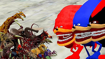 Great War Nextbots In Playground mod Vs Sandbox In Space Updated Many New Characters #2