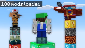 We Added 100 Mods to Random Item Pillars...