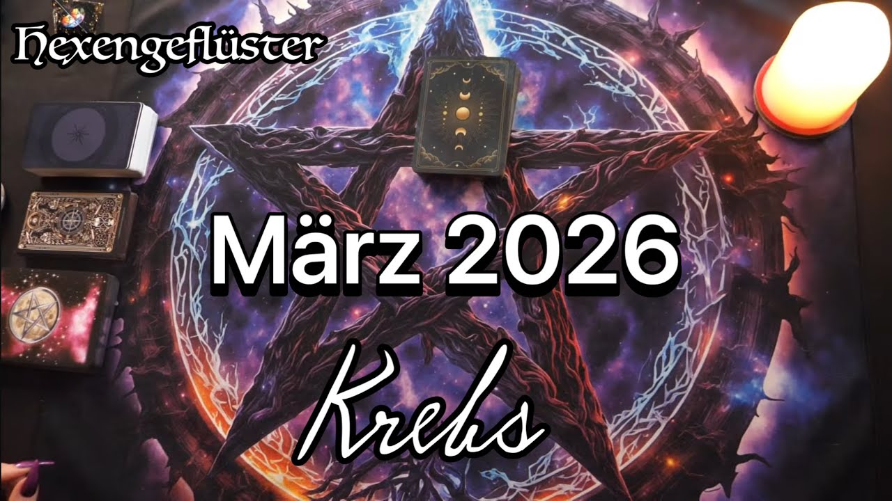 Krebs März 2026 | Reflexion hilft zu verstehen. Hoffnung & Ausdauer.