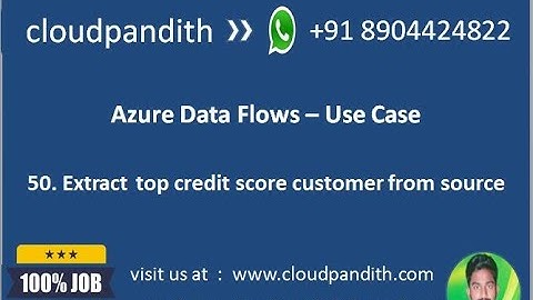 50. Azure Data Factory V2 || Remove Duplicate Rows &Store Summary Credit Stats || Azure Data Flows