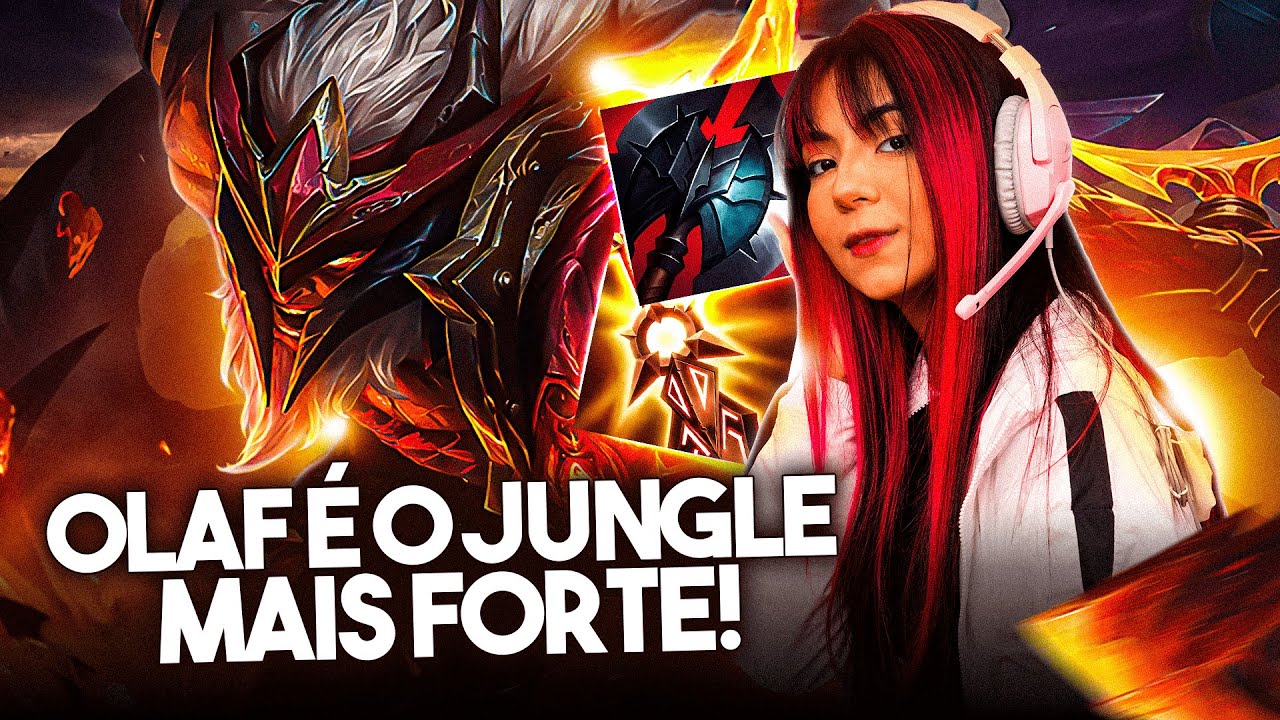 MELHOR BUILD DO OLAF + NOVA SKIN! WILD RIFT