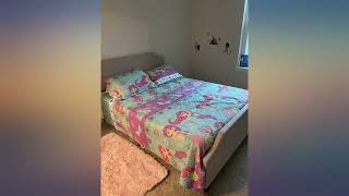 LIKIMIO Bed Frame Queen, Modern Upholstered Platform Bed with Headboard and review
