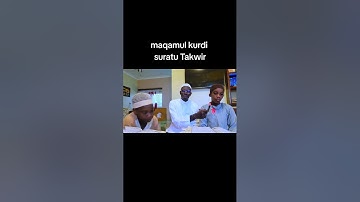 Maqamul kurdi . مقام الكرد سورة التكوير