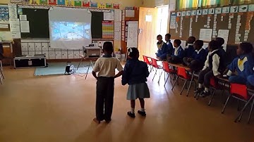Grade 1 Temperance Town Primary Xbox Kinect - rally ball game (2014.10.30) Part 2