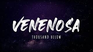 THOUSAND BELOW - Venenosa (Lyrics) 1 Hour