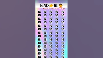 Find 👉 61 🤔 odd number puzzle 🧩 iq test 🧠 math reasoning question #mathematicspuzzles #iq #mathspuz.