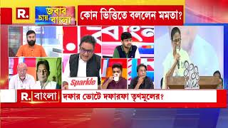 Jabab Chay Bangla | 'তৃণমূলের জনগর্জন প্রচার সভাশেষে ঘটনার পর থেকেই মমতা ব্যাকফুটে রয়েছেন': অরিত্র