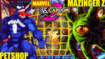 Marvel vs Capcom 2: MAZINGER Z vs PETSHOP