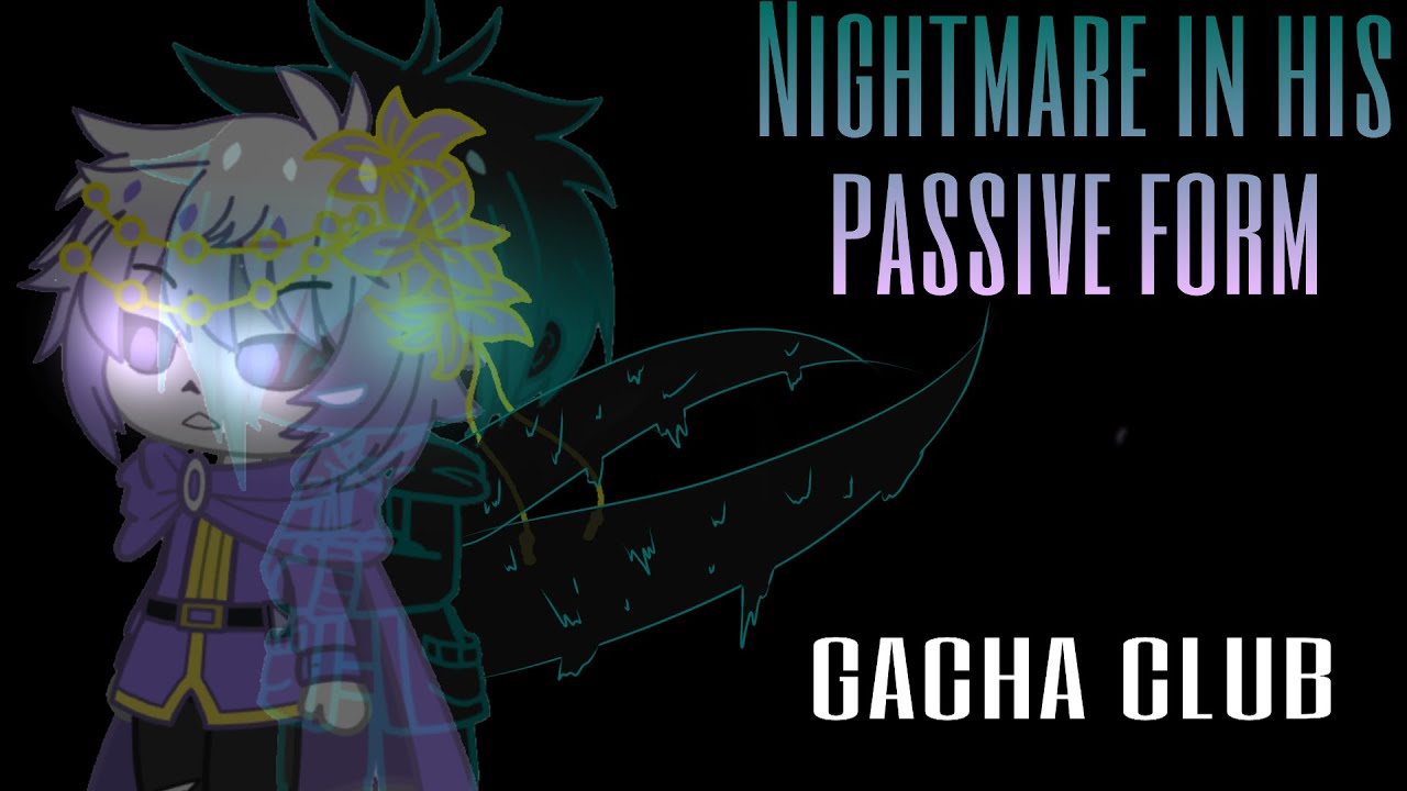 Made Passive Nightmare Sans in Gacha Club(aka my username) ^^ : r