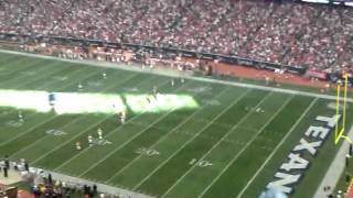 houston texans playoffs game 1 kickoff!