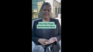The Reason Why Voter Purges Disenfranchise Voters