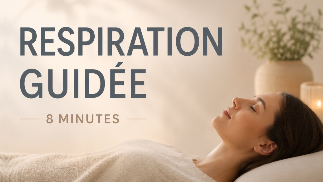 8 minutes de respiration guidée