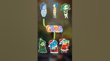 Transformation Inside Out Emotions for Christmas Party 🎄#insideout #insideout2 #christmas #newyear