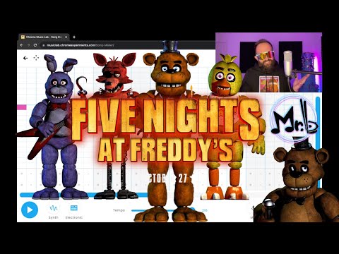 FIVE NIGHTS AT FREDDY'S Theme Song on Chrome Music Lab (EASY)