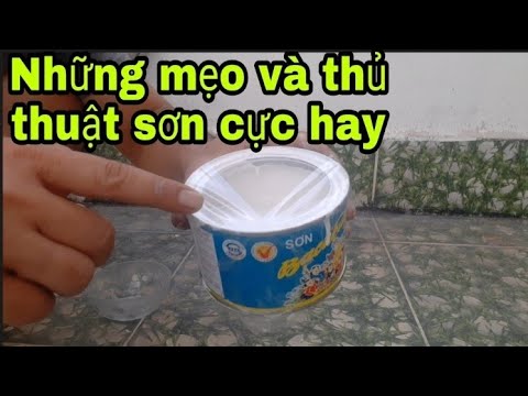 Những mẹo và thủ thuật tự sơn tại nhà cực hay này có thể bạn chưa biết.