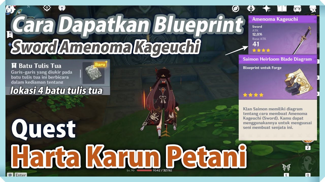 Cara Mendapatkan Blueprint Sword Inazuma Dan Lokasi Batu Tulis Tua Genshin Impact Indonesia Youtube Cara Mendapatkan Blueprint Sword Inazuma Dan Lokasi Batu Tulis Tua Genshin Impact Indonesia Youtube