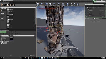 UE4 Cutting down a tree