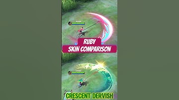 Ruby - Crescent Dervish skin V.S. Neon Edge Golden Month skins - MLBB - Part 3