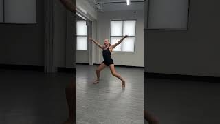 Everleigh Dancing At Her Studio