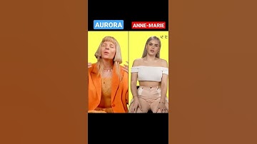 Thumbnail of AURORA - RUNAWAY vs ANNE - MARIE No Autotune #shorts