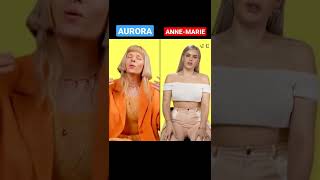 AURORA - RUNAWAY vs ANNE - MARIE No Autotune #shorts Resimi