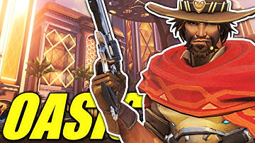 FIRST TIME PLAYING THE NEW MAP "OASIS" (Overwatch)