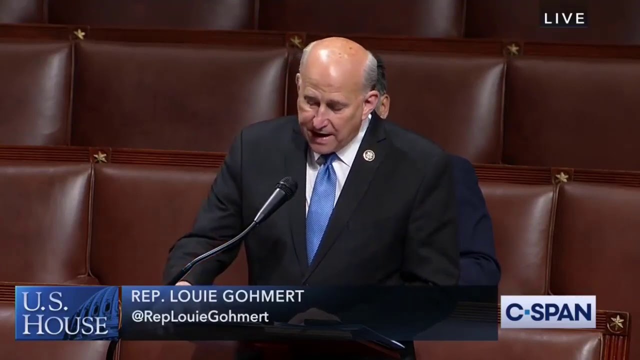 Rep. Louie Gohmert: Democrats Must Change Name or be Barred from House Due to Racist Past - YouTube