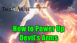 Tales Of Arise How To Power Up Devils Arms - Kill Count Farming Location