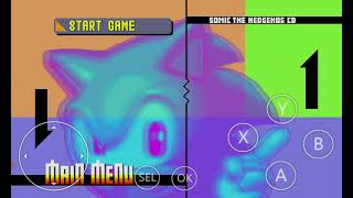 Sonic CD Restored Android Version Gameplay (new version)